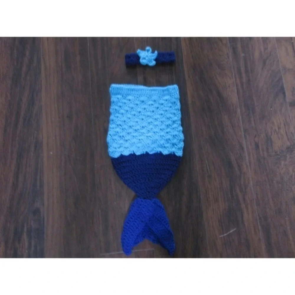 Mermaid Tail - Crochet‎ Tail Blanket For Babies